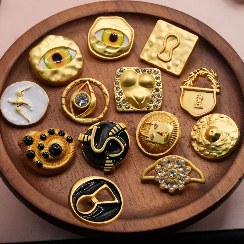 Botão de Metal Vintage em Form - Embellish Craft avaliação e preço