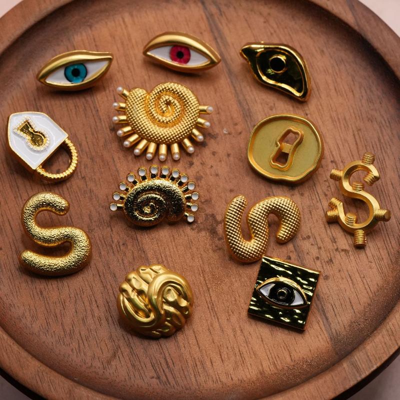 Botão de Metal Vintage em Form - Embellish Craft avaliação e preço