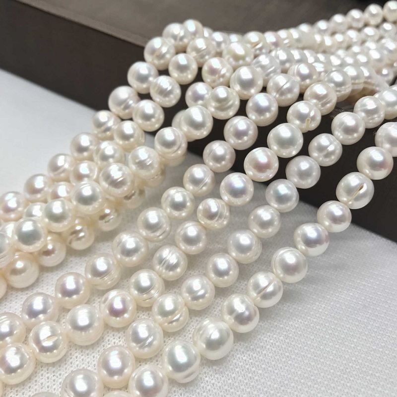 8-9mm pérola de água doce natu - Pearl Trim Chain avaliação e preço